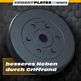 Halterschijven - Halter gewichten - 30 mm - 4x5 kg - ScSPORTS®